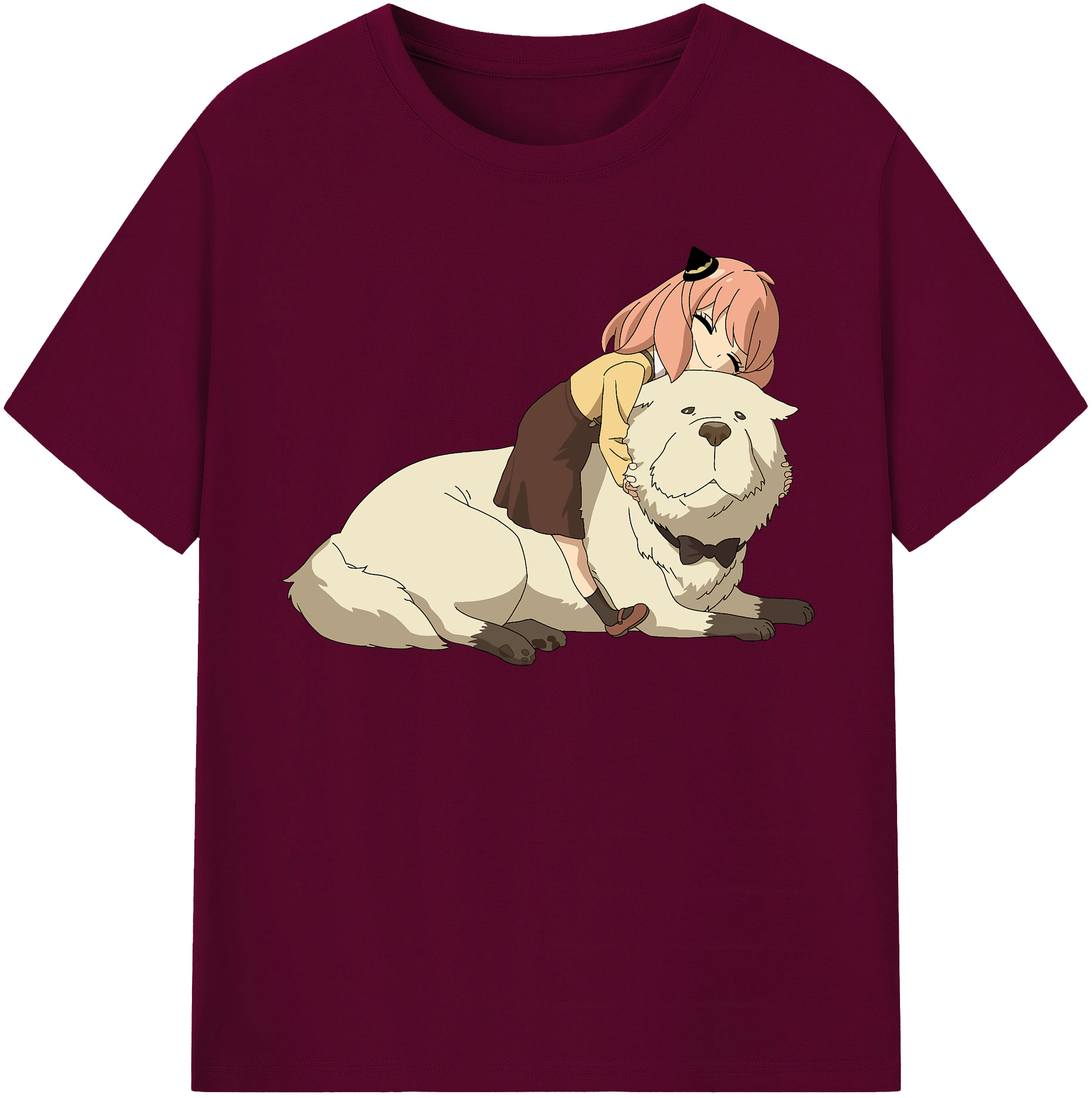 （画像用） SPY×FAMILY间谍家家酒 レディースカジュアルプリントTシャツ（綿100％）